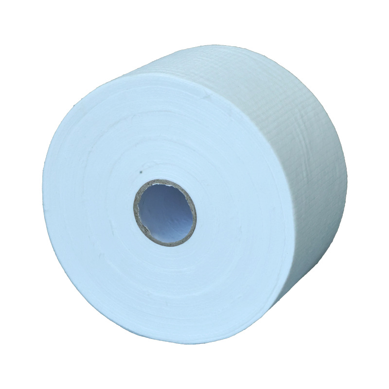 Fabricante de tejido de poliéster impermeable techo de acero de color tejas de acero de ángulo de grieta impermeable tela de poliéster para pintura impermeable