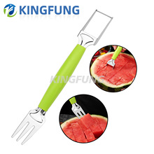 新款不锈钢西瓜切开瓜神器开西瓜开口器切水果店切块掰分割工具
