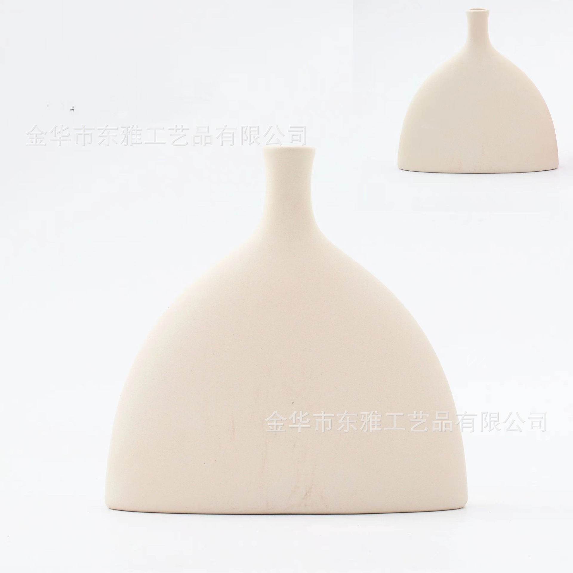 Nordic ins melamine fan-shaped vase creative home wedding festive decoration living room entrance crafts decoration