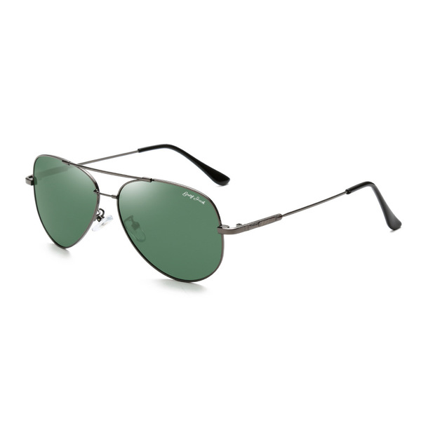 New ultra-light metal frame unisex sunglasses memory frame polarized…