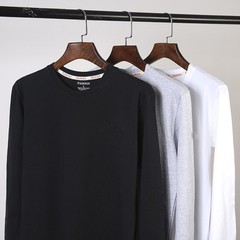 長袖tシャツ2025春秋新作純綿プリント秋衣ファッション