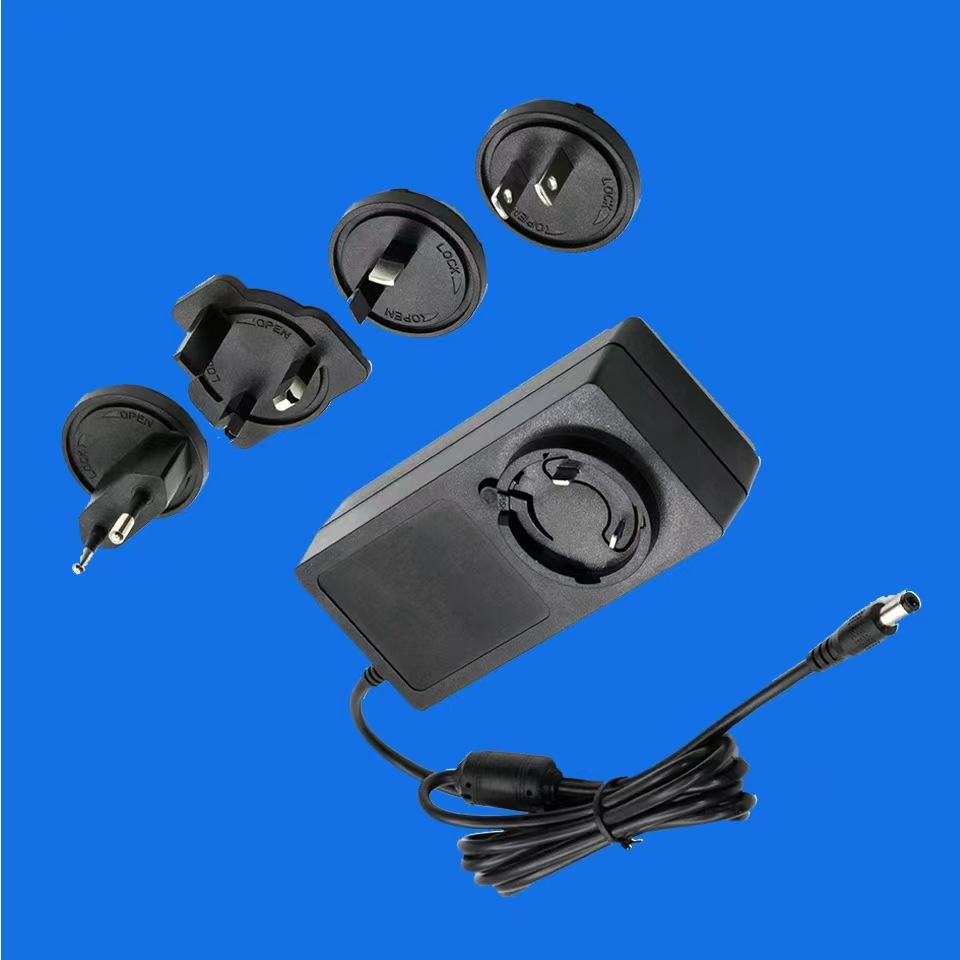 48V1.25A 24V2A 12V4A英美欧澳转换头 按摩器 美容仪 脱毛仪电源