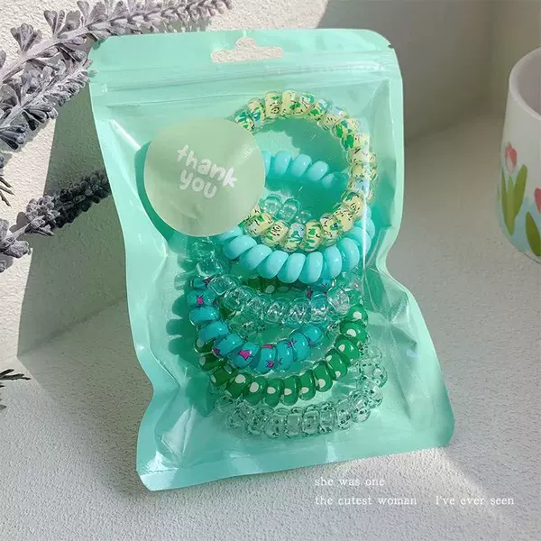 Green set, 6 pieces