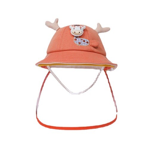 Baby hats, spring and autumn protective hats, anti-droplet masks, children's fisherman hats, male and female baby sunshade, anti-epidemic fisherman hats