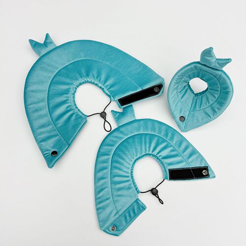 Comfortable and breathable cat collar, Elizabethan collar, anti-biting, postoperative recovery, anti-licking wound, adjustable