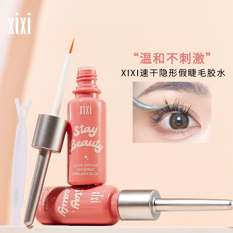 Eyelash Glue (XiXi) quick-dry invisible, reusable bond for false lashes