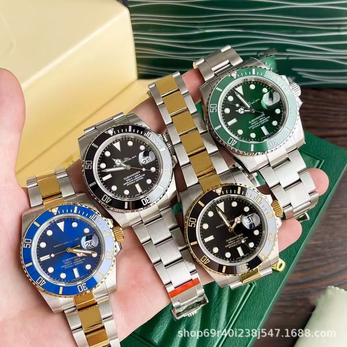 Watch Water Ghost Full Range of High-Definition Fully Automatic Mechanical Submariner Watches for Men