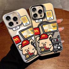 打工熊适用iphone17手机壳苹果16pro潮牌15新款13promax可爱14/12