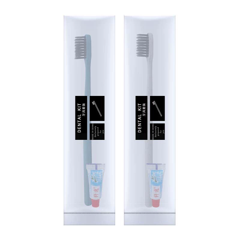  waterproof bag, disposable pack, toothbrush, elite toothpaste for home use for traveling, wholesale