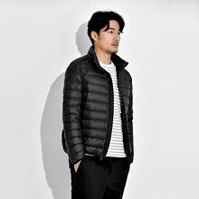 2024男式新款轻薄款羽绒服男立领冬装外套加大码男装男式厂家批发