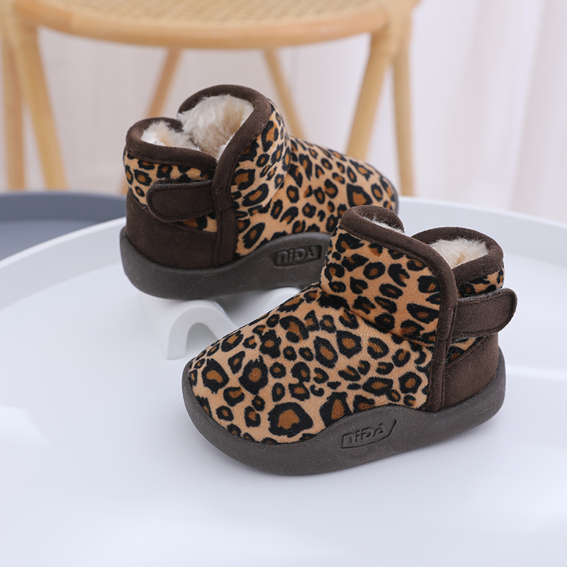 Childrens Snow Boots With Plush Insulation For Boys And Girls_voghion.com