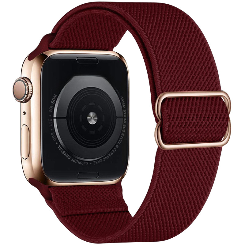 【New Arrival】Adjustable Elastic Weaving Apple Strap for iWatch 7 - New Elastic Nylon Strap