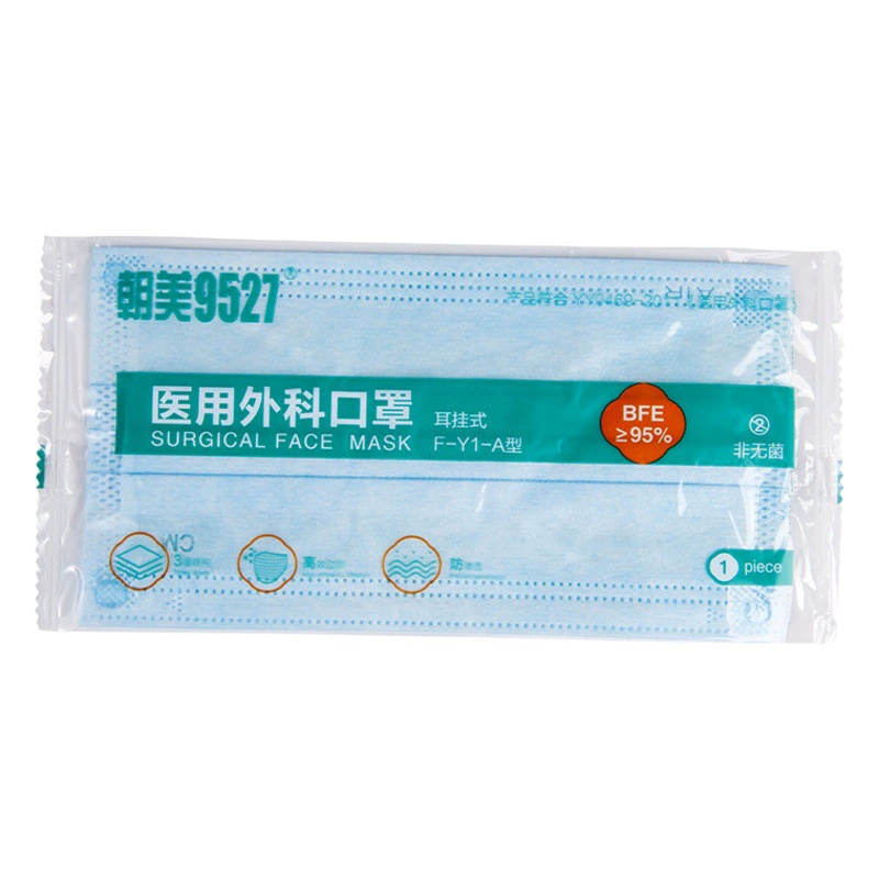 Северная Корея и США 9527 медицинская хирургическая маска для взрослых дышащая трехслойная независимая Одноразовая Медицинская защитная маска для профилактики микробов