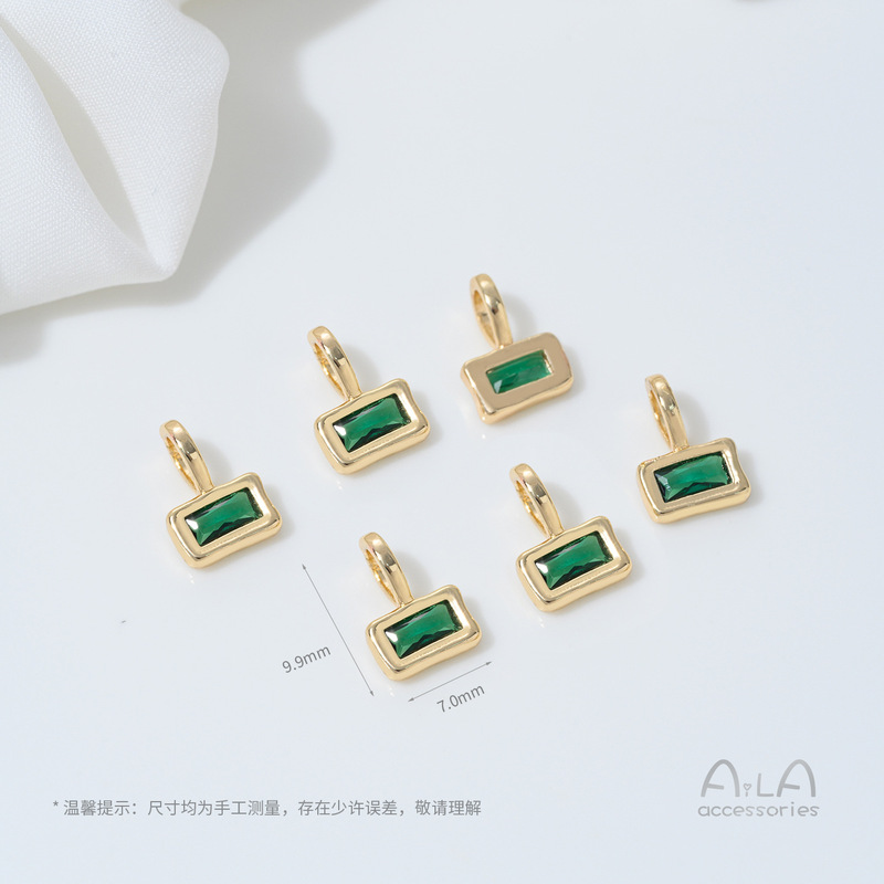 14K 電気メッキリアルゴールド象嵌ジルコニウム 12 誕生石ペンダントネックレスブレスレットブレスレットクリスタル diy ビーズアクセサリー材料|undefined