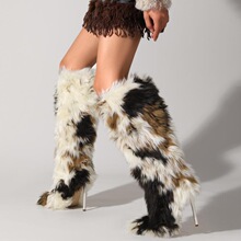 O 26281 Fox Fur Boot Cuffs �º�ëѥ�� �羳��Ӧ����ѷ����