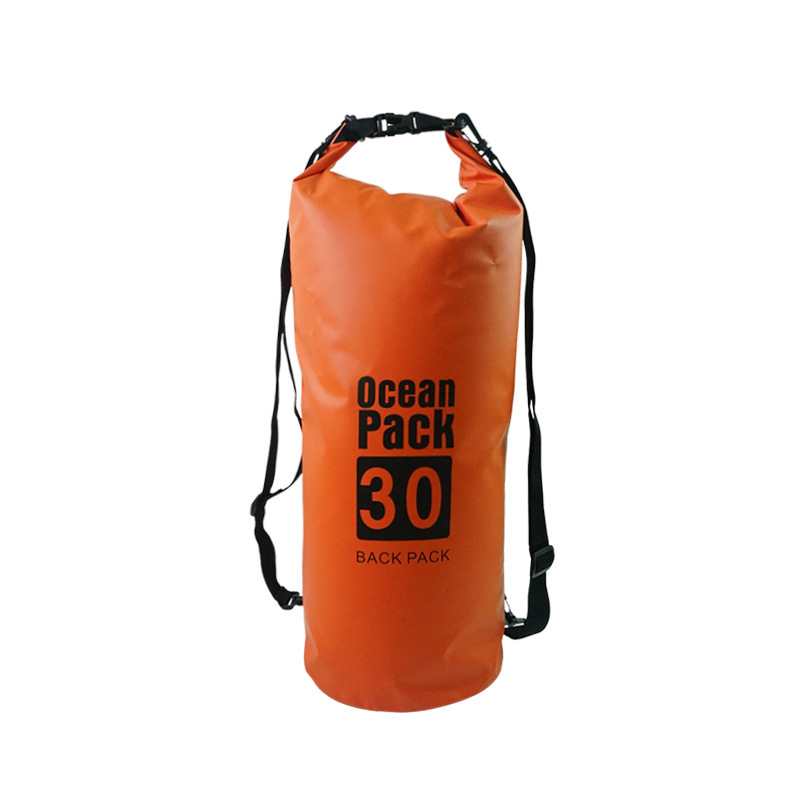 Bolsa impermeable al aire libre de gran capacidad de retroceso rafting bolsa de almacenamiento de natación para teléfonos móviles bolsa impermeable de barril mochila de hombro