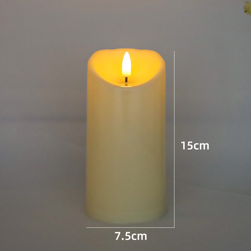 Venta directa de fábrica led luz de vela electrónica oscilante hotel KTV decoración luz de vela sin humo luz de ambiente de boda de cumpleaños