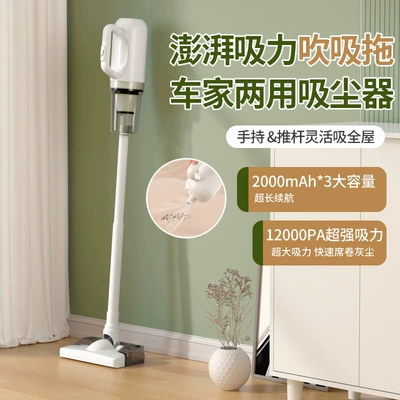 Cross-Border Car Wireless Vacuum Cleaner, Household Car Handheld Charging, Convenient Vacuum Cleaner, Multi-Functional Car Supplies