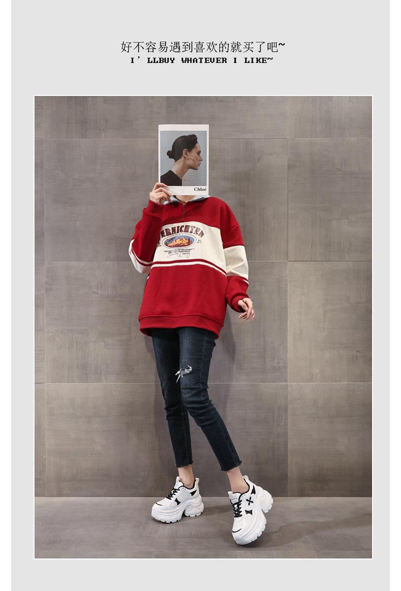 Giày sneaker nữ đế dày chunky mesh lưới thoáng khí, tăng chiều cao nhẹ nhàng — Màu trắng chi tiết 9