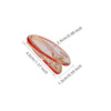 4 cm oval PC transparent duckbill diy new jewelry accessories small hair card female baby cute bangs clip