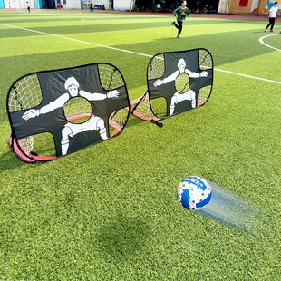 Portable children's football goal football network can fold the mobile football goal football frame outdoor folding football goal