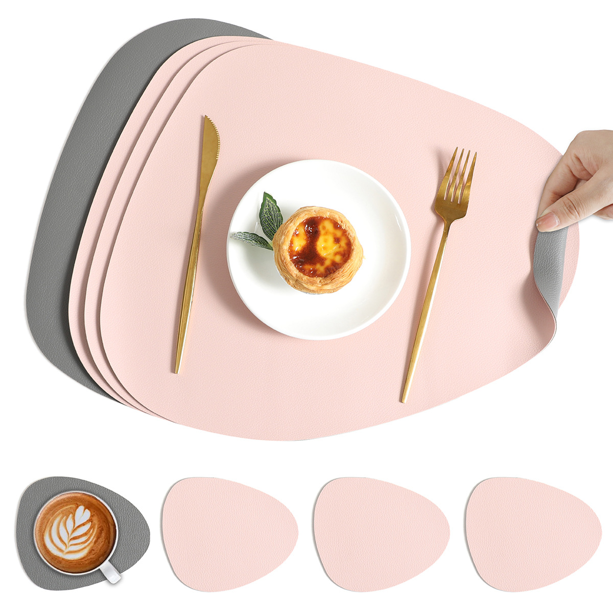 핑크+다크 그레이