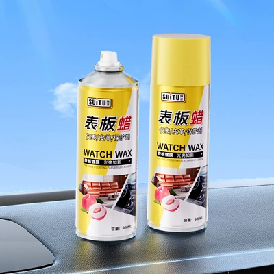 Cleaning/curing agent leather seat care agent refurbished