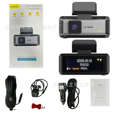 Driving recorder Car Dvr Front and Rear - l36-4k1080pwifi-version