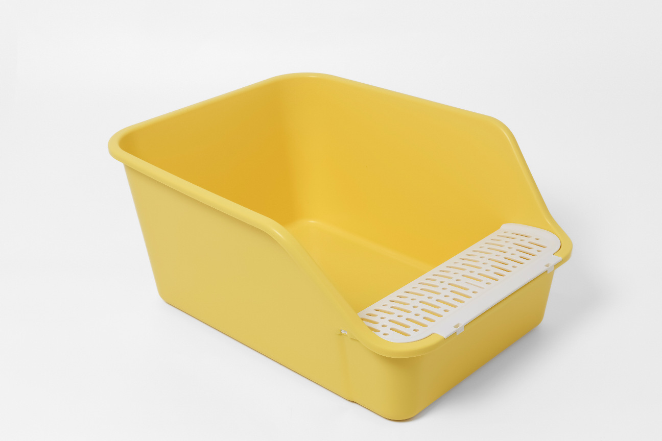 Yellow white pedal / Large size 55*44*23cm