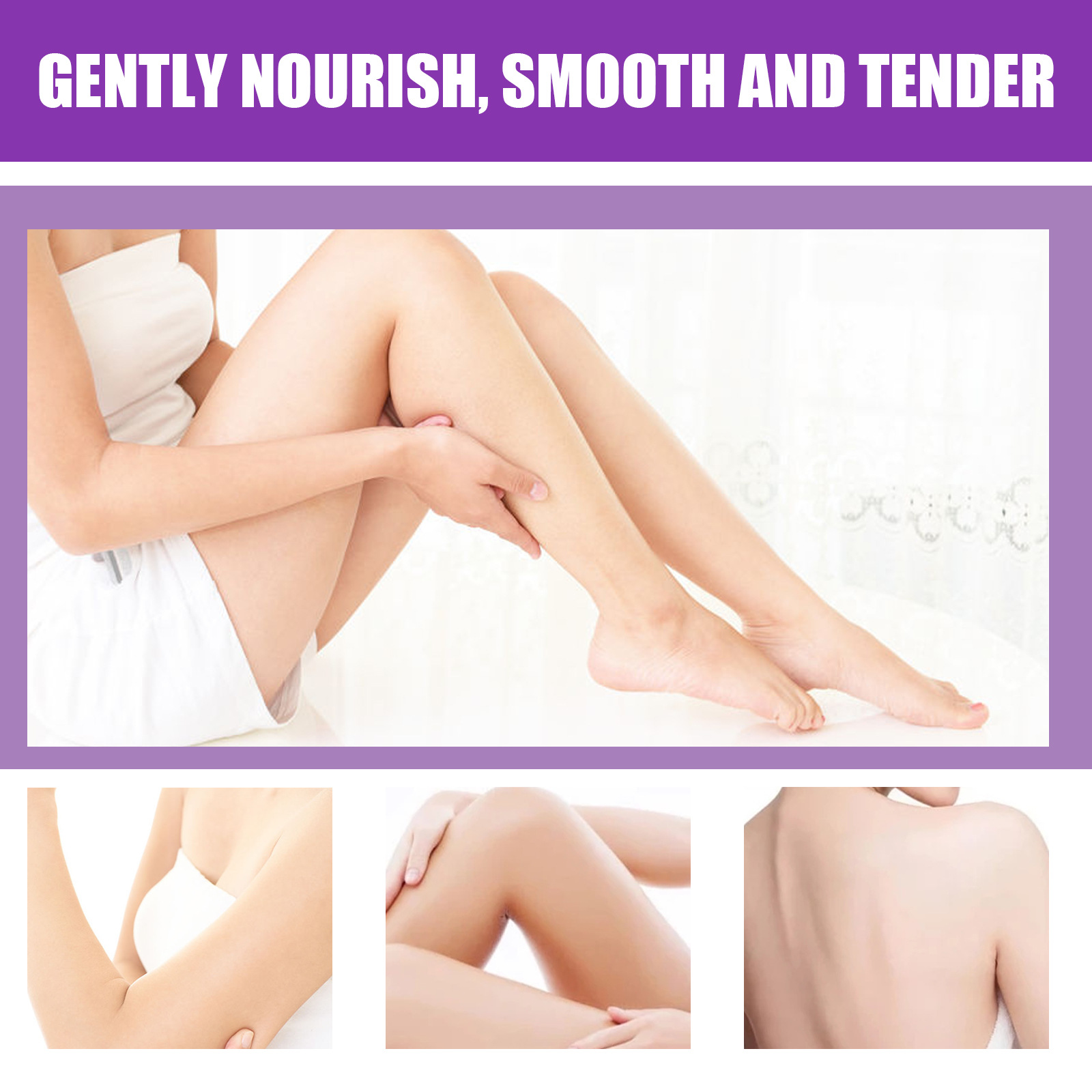 EELHOE Glitter Body Scrub Deep Cleansing Exfoliating Chicken Skin Mild Moisturizing Rejuvenating Scrub_voghion.com