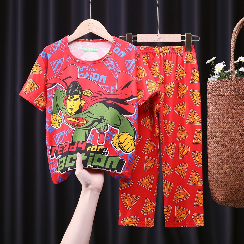 Z-Conjunto corto y largo-Superman Red