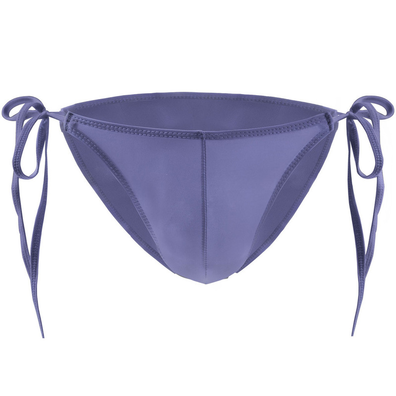 Cross-border Tzy022S men's sexy underwear wholesale translucent ice silk low waist lace briefs
