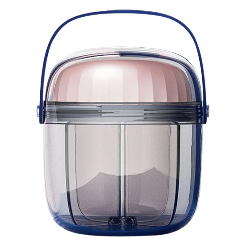 Caja de la píldora portátil de gran capacidad caja de almacenamiento de la píldora para una semana de viaje portátil Mini caja de píldora sellada