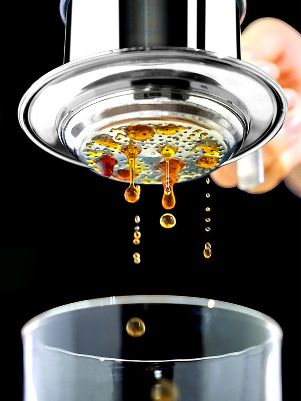 Vietnamese Coffee Drip Pot Set Stainless Steel Filter Cup Hand Brewing Appliance All-In-One Household Drip Pot French Funnel