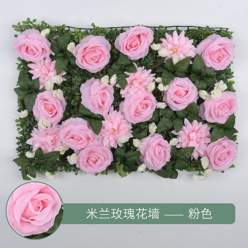 Muro de Flores de Hortensia para Decoración de Bodas, Arreglo Floral, Fondo de Pantalla, Alfombra de Pared, Arreglo Floral Artificial, Muro de Flores Famoso en Internet, Decoración de Bodas al por Mayor