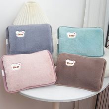 冬日暖手宝冬天暖宝宝暖肚子充电款可爱毛绒暖手宝学生便携热水袋