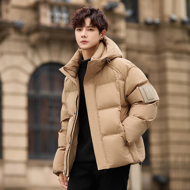 Demi-season solid color hoody