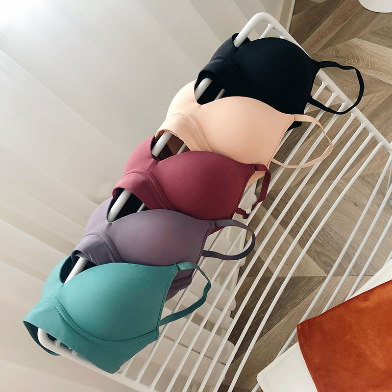 Youpin solar system girl Underwear Small chest Gather Sexy US Bras Wireless Smooth comfortable Bra Thin section