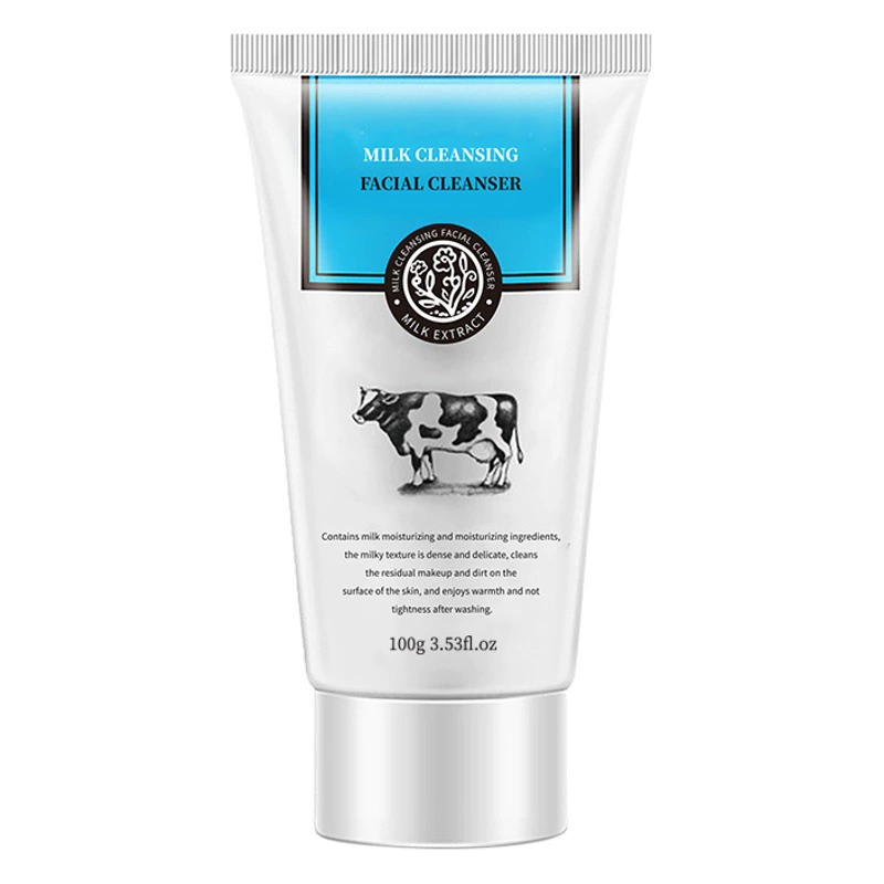 Очищающее средство для лица с молоком Famous Life для мужчин и женщин, специальное очищающее средство для лица, увлажняющее, глубоко очищающее очищающее средство для лица