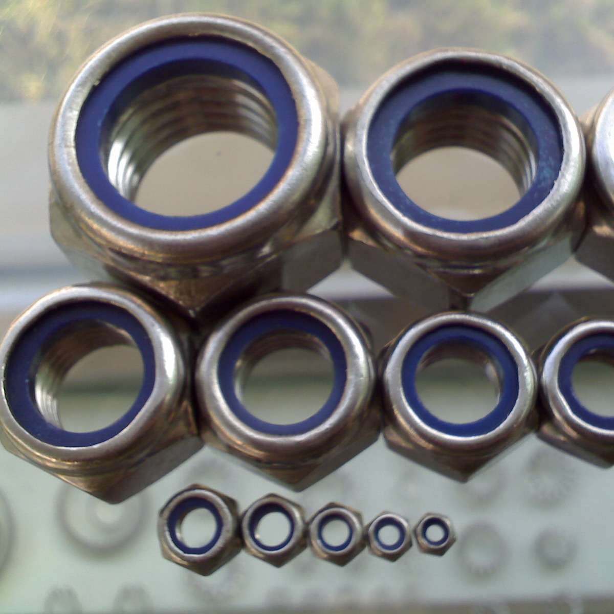 ϸ����������������ĸM12*1.25 DIN985�����304 �ֻ���Ӧ