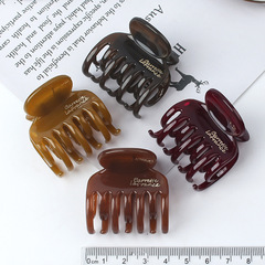 High ponytail claw clip fixed hair clip hair accessory hair pin for women summer hair clip back of head small size anti-collapse small claw clip