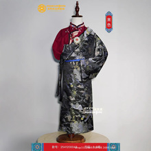 藏族儿童六一表演服男孩女孩康巴貔恘江山图双层藏袍单件气质藏袍