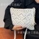 A generation of manufacturers wholesale new simple shoulder bag diagonal bag hand tassel cotton rope bag woven bag