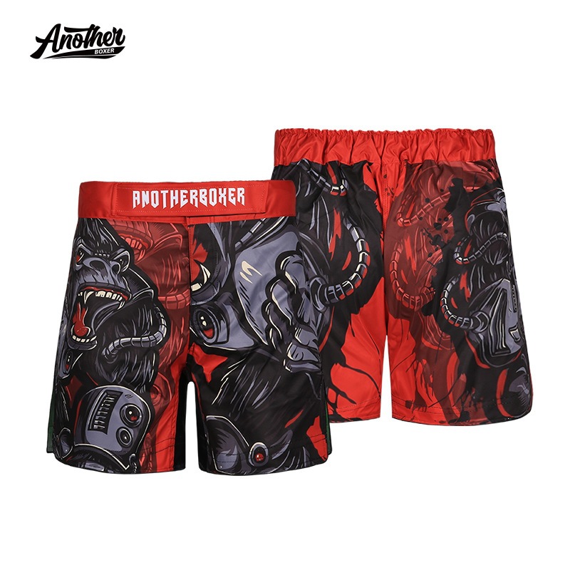 Anotherboxer New Model Machine Monkey Mma Shorts for Men and Women Gym Free Fighting Training Wear