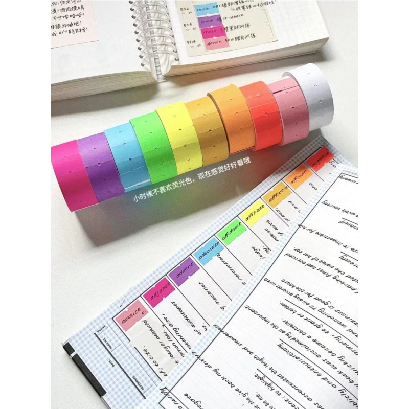 索引標籤貼小紅書彩色重點標記學生筆記23新款大容量500廠家直銷