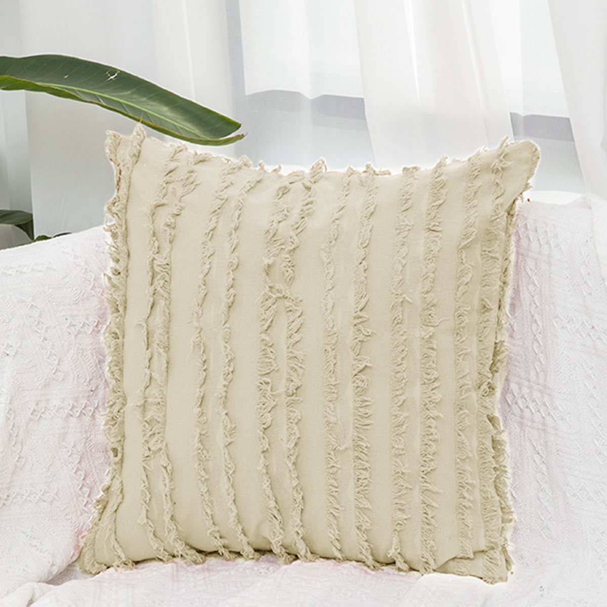 SHEIN Cross-border Hot Sale Pillow Cover Nordicins simple sofá de oficina Pillow Cover sin núcleo de almohada