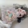 新款硬挺蕾丝镂空花纱