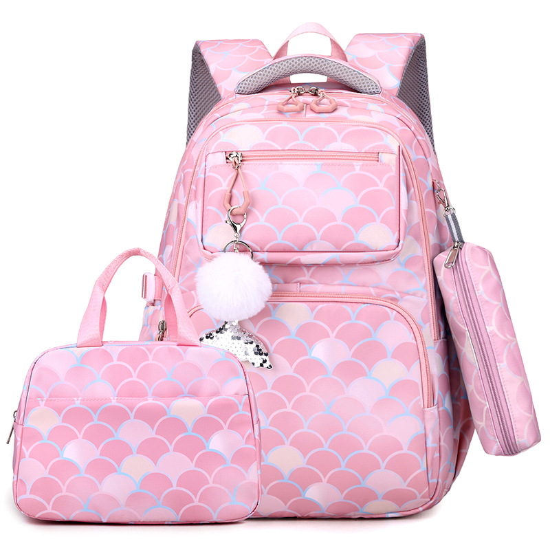 Conjunto de tres piezas rosa