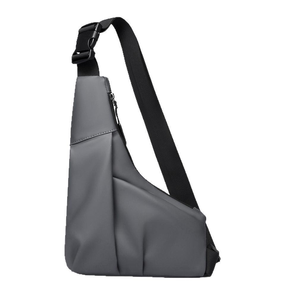 Nuevo bolso triangular transfronterizo, bolso de mensajero de gran capacidad con película para hombre casual, bolso de hombro resistente a las salpicaduras de agua al aire libre de moda