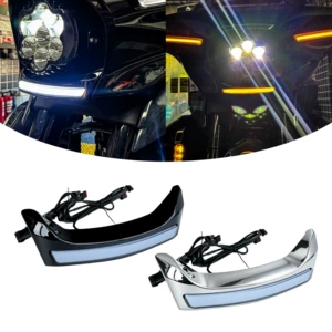 Harley-Davidson Street Glide 23.5-26 Headlight Trim, Turn Signal Light, and Decorative Panel Modification